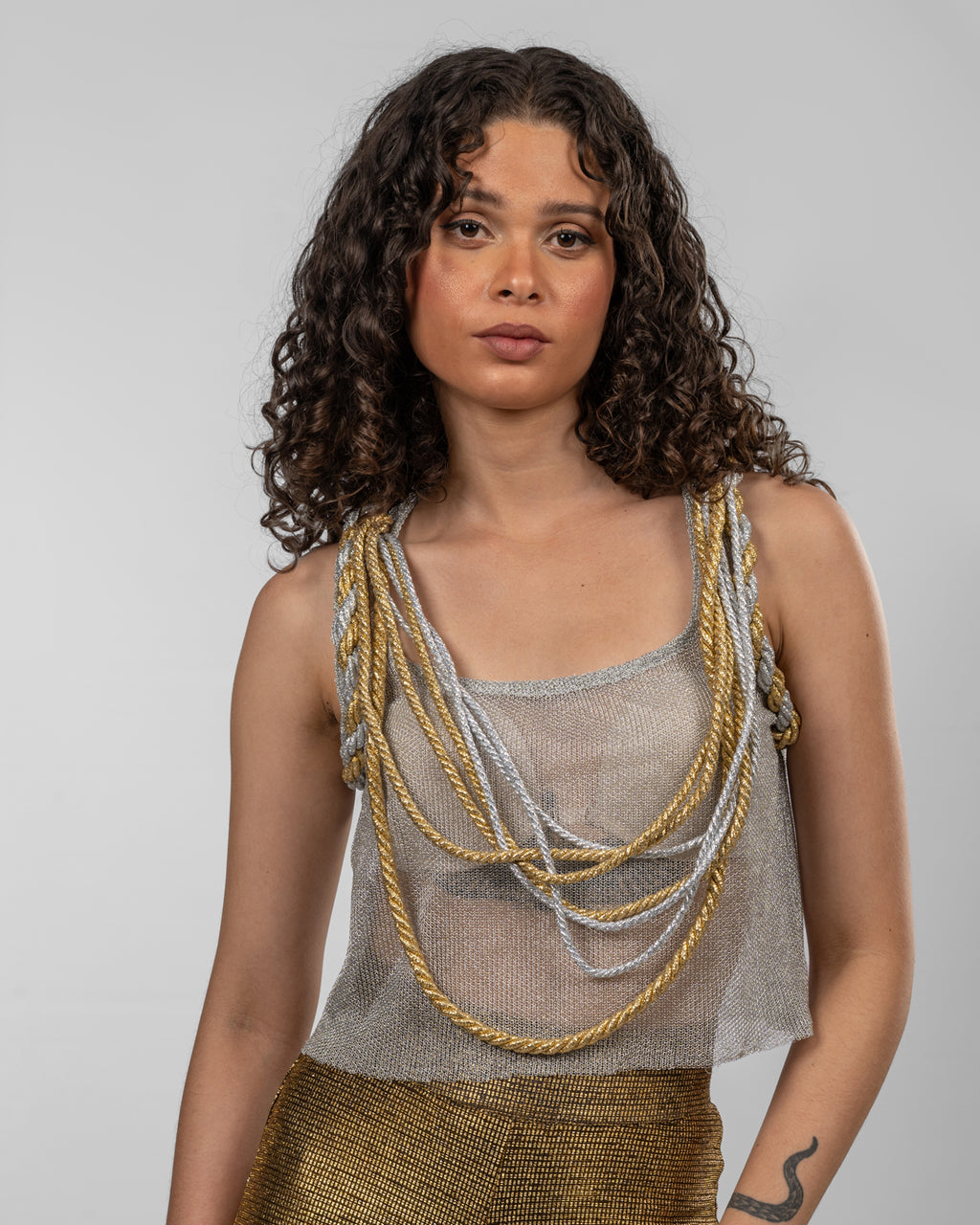 An elevated loose-fit top