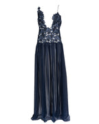 Refined Navy Blue Coverup
