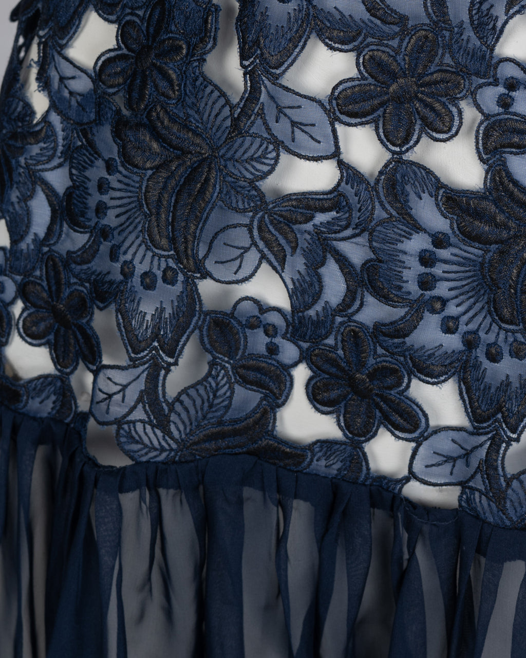 Refined Navy Blue Coverup