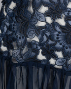 Refined Navy Blue Coverup