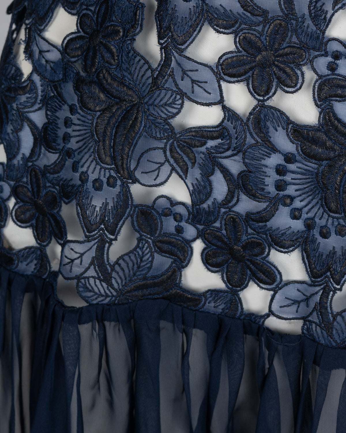 Refined Navy Blue Coverup