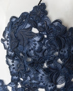 Refined Navy Blue Coverup