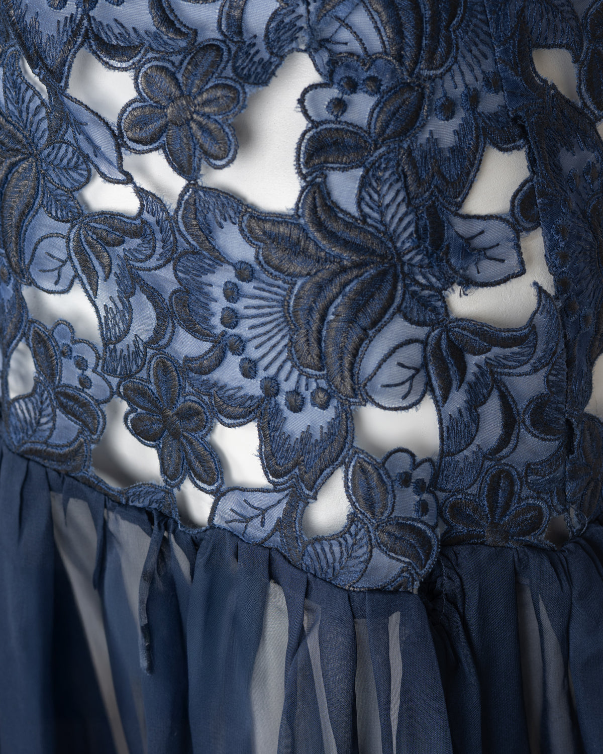 Refined Navy Blue Coverup