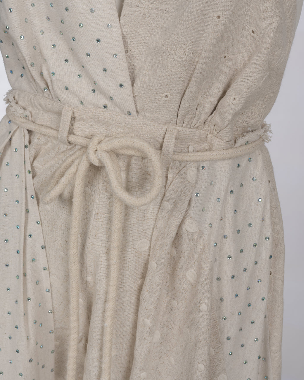Delicate Patchwork Romper