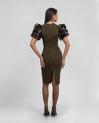 Fitted Midi Dress