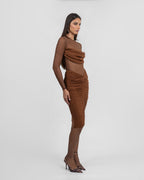 Brown Bodysuit