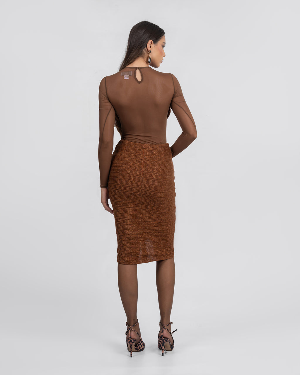 Brown Bodysuit