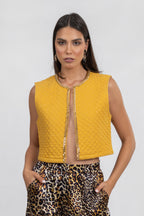 Yellow Padded Vest