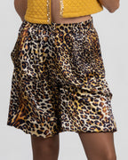 Leopard Print Shorts