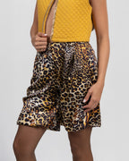 Leopard Print Shorts