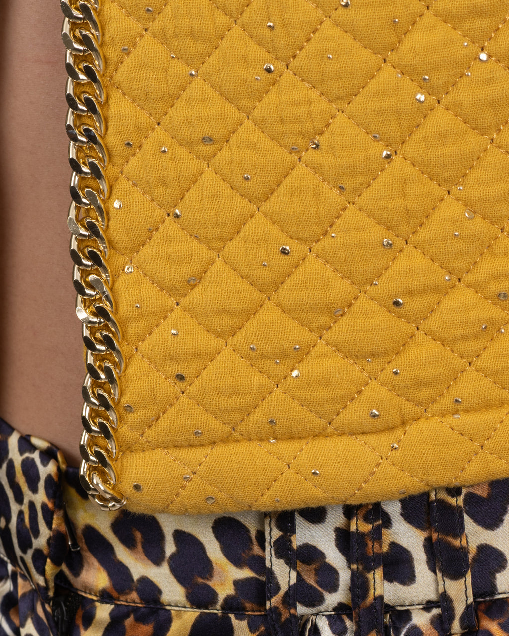 Yellow Padded Vest