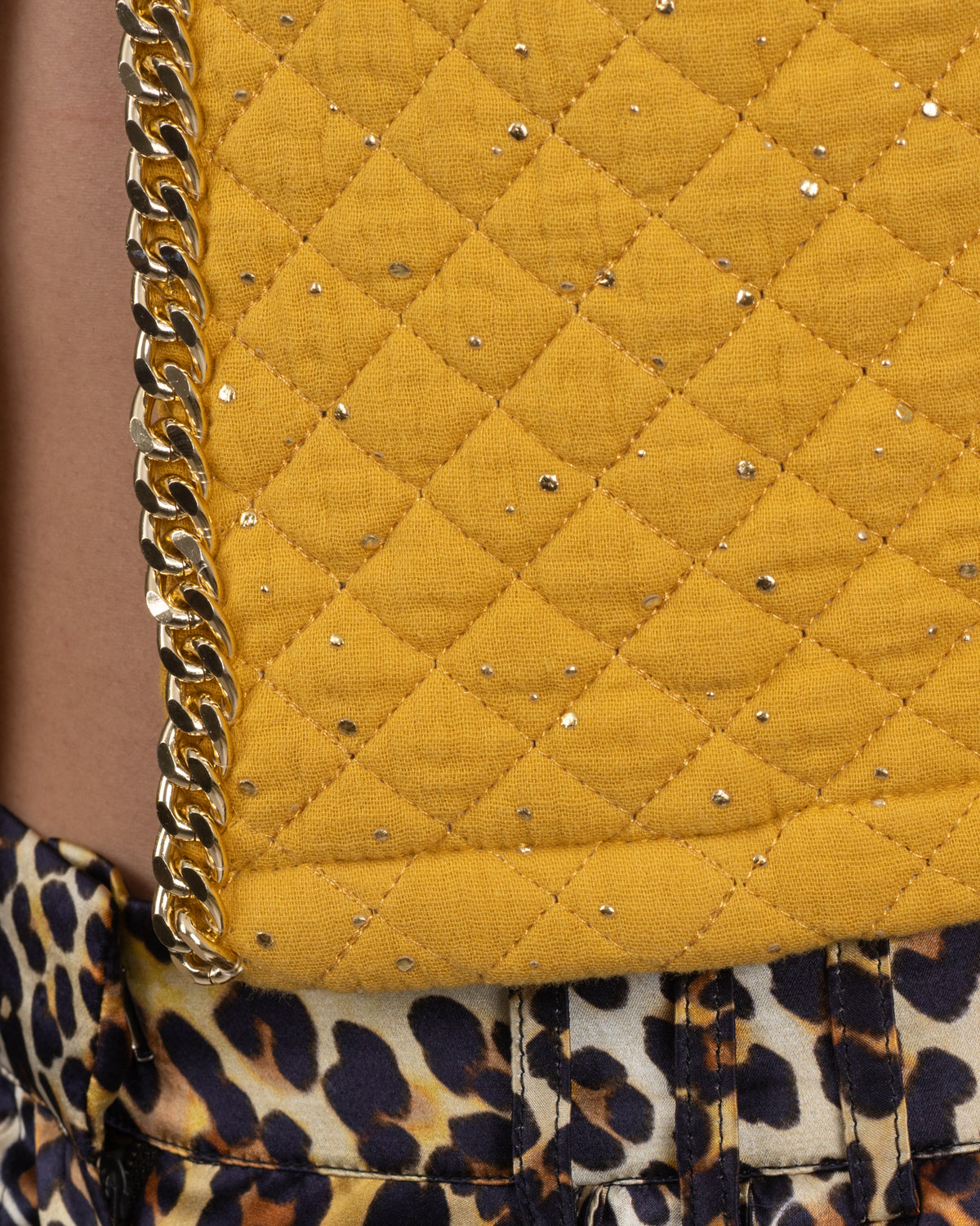 Yellow Padded Vest