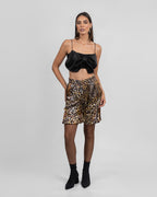 Leopard Print Shorts