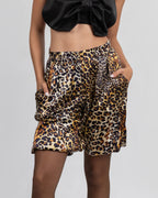 Leopard Print Shorts