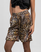 Leopard Print Shorts