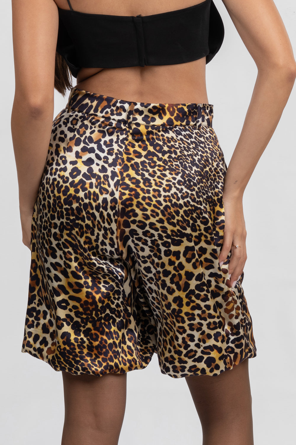 Leopard Print Shorts