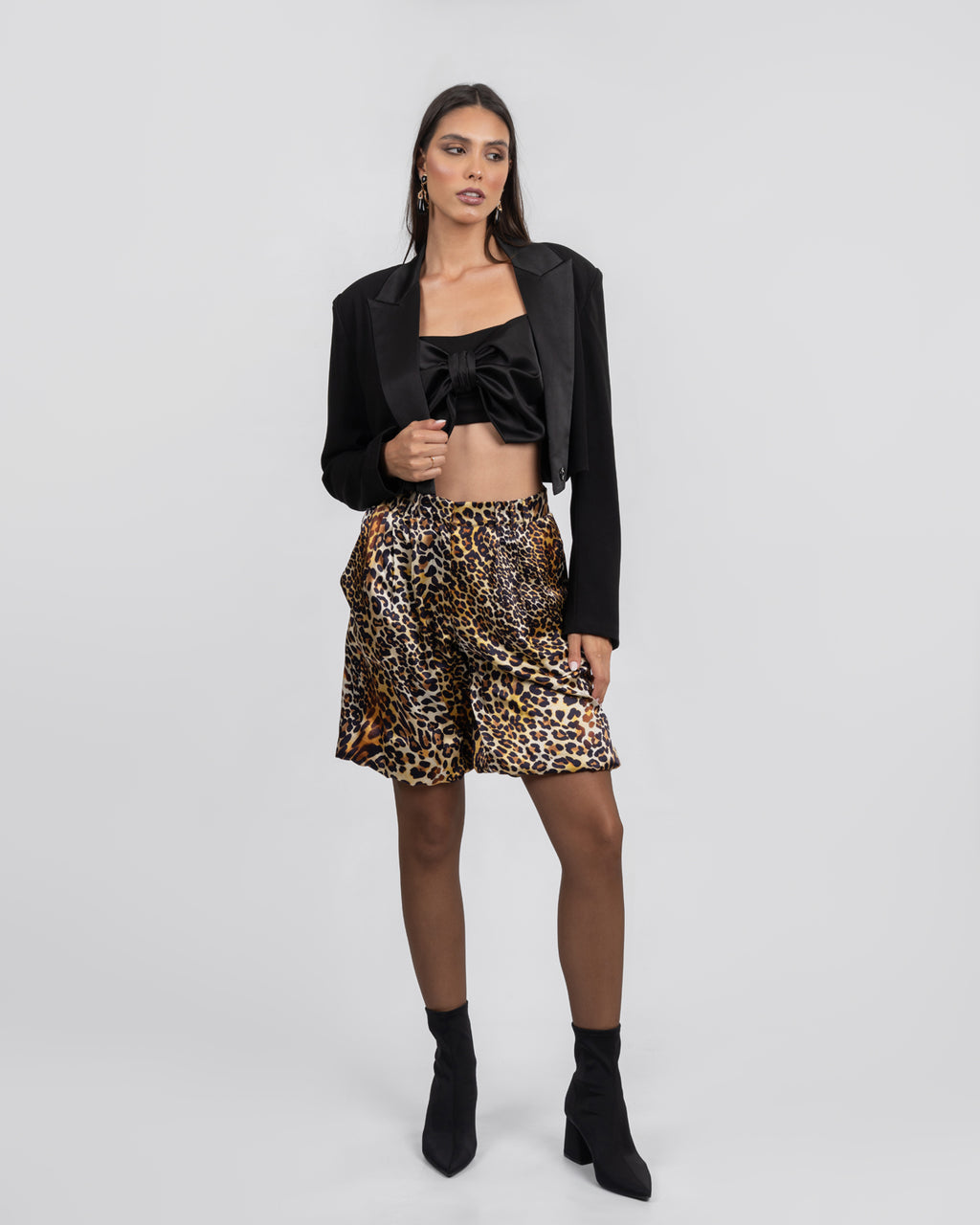 Leopard Print Shorts