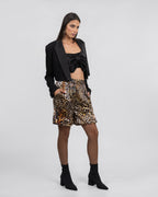 Leopard Print Shorts