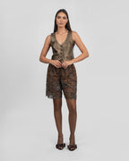 Oxide Faux Leather Vest