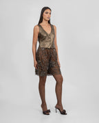 Oxide Faux Leather Vest