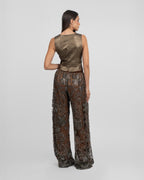 Oxide Faux Leather Vest