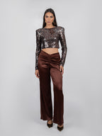 Leopard Crop Top