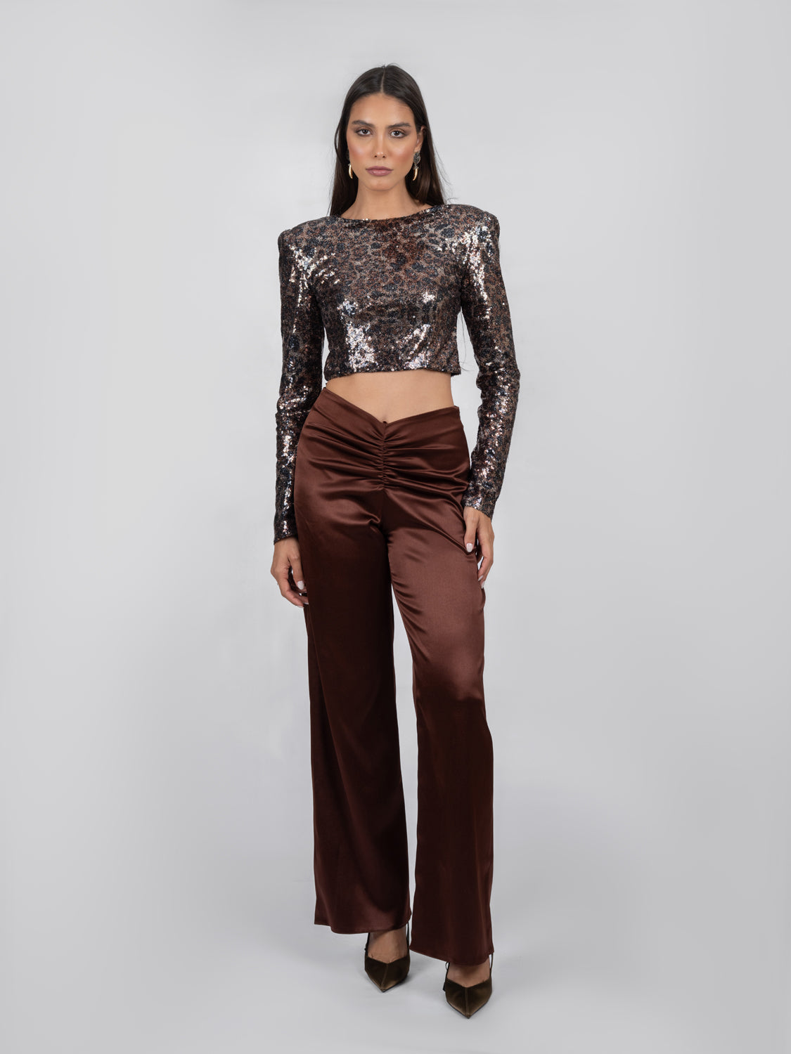Leopard Crop Top