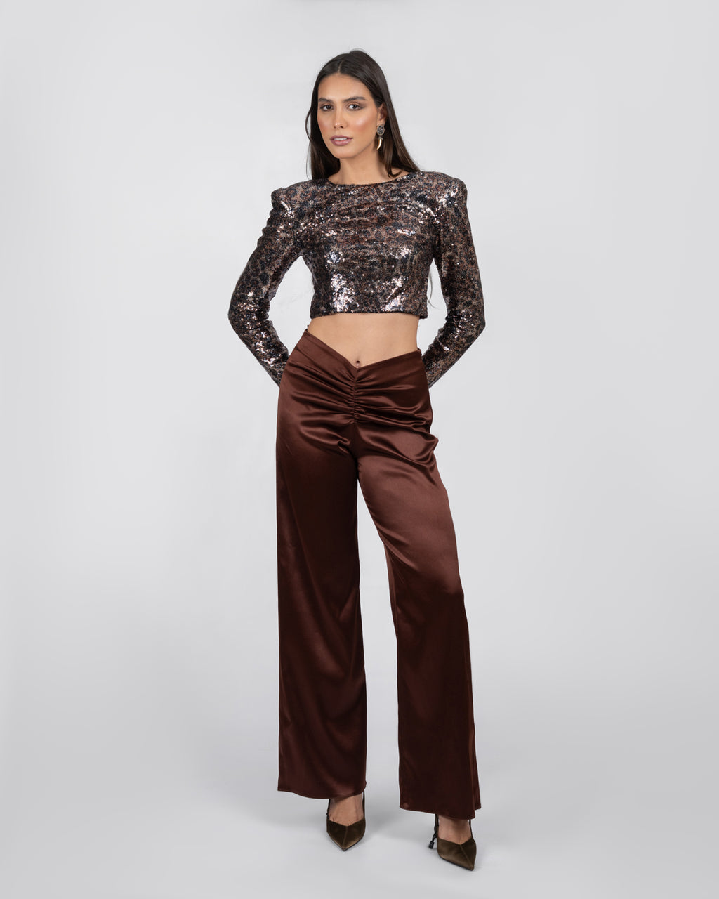 Leopard Crop Top