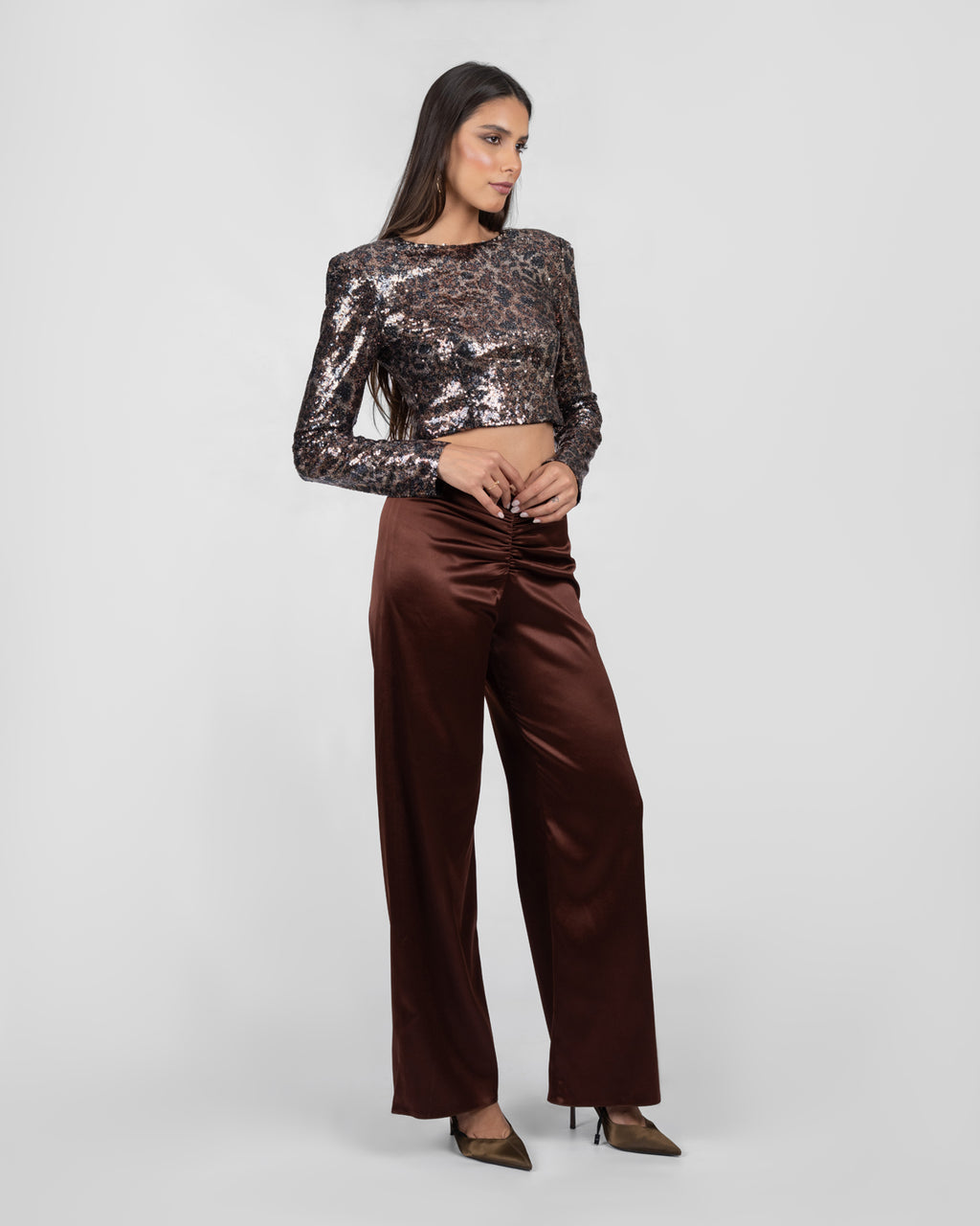 Leopard Crop Top