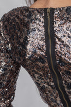 Leopard Crop Top
