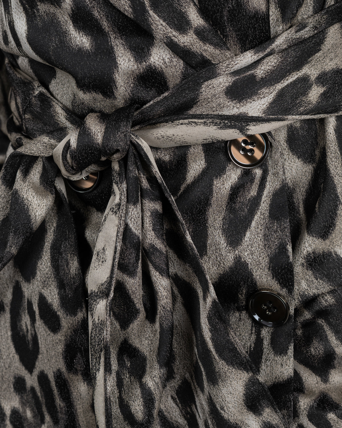 Set of Wrapped Oversized Blazer & Wide-Leg Trousers