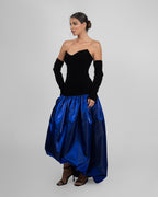Midnight Royal Semi-Couture Dress