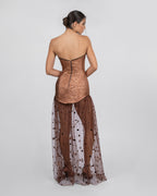 Refined Elegance Silk-Tulle Dress