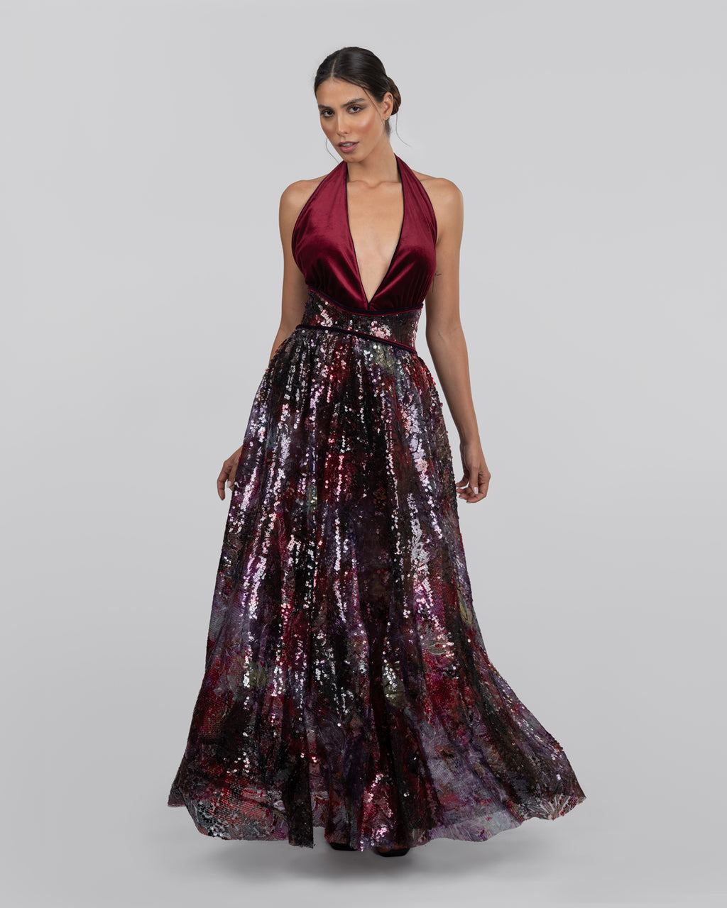 Midnight Statement Gown