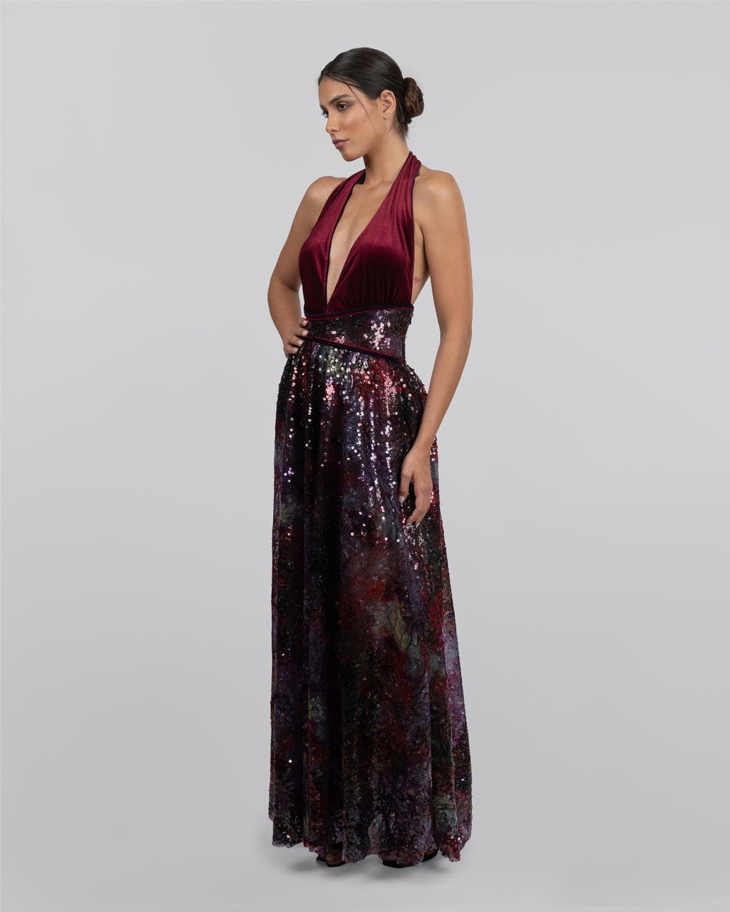 Midnight Statement Gown
