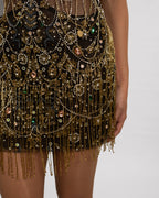 Black Tulle Mini Dress