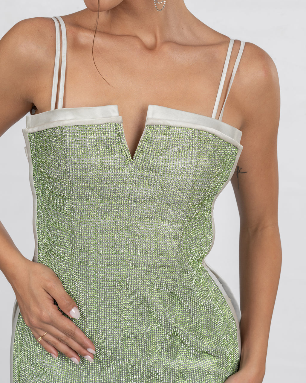 Crystal Mini Dress