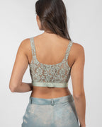 Lace Mint Green Top