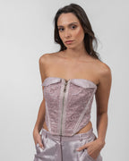 Guipure Lilac Corset