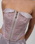 Guipure Lilac Corset