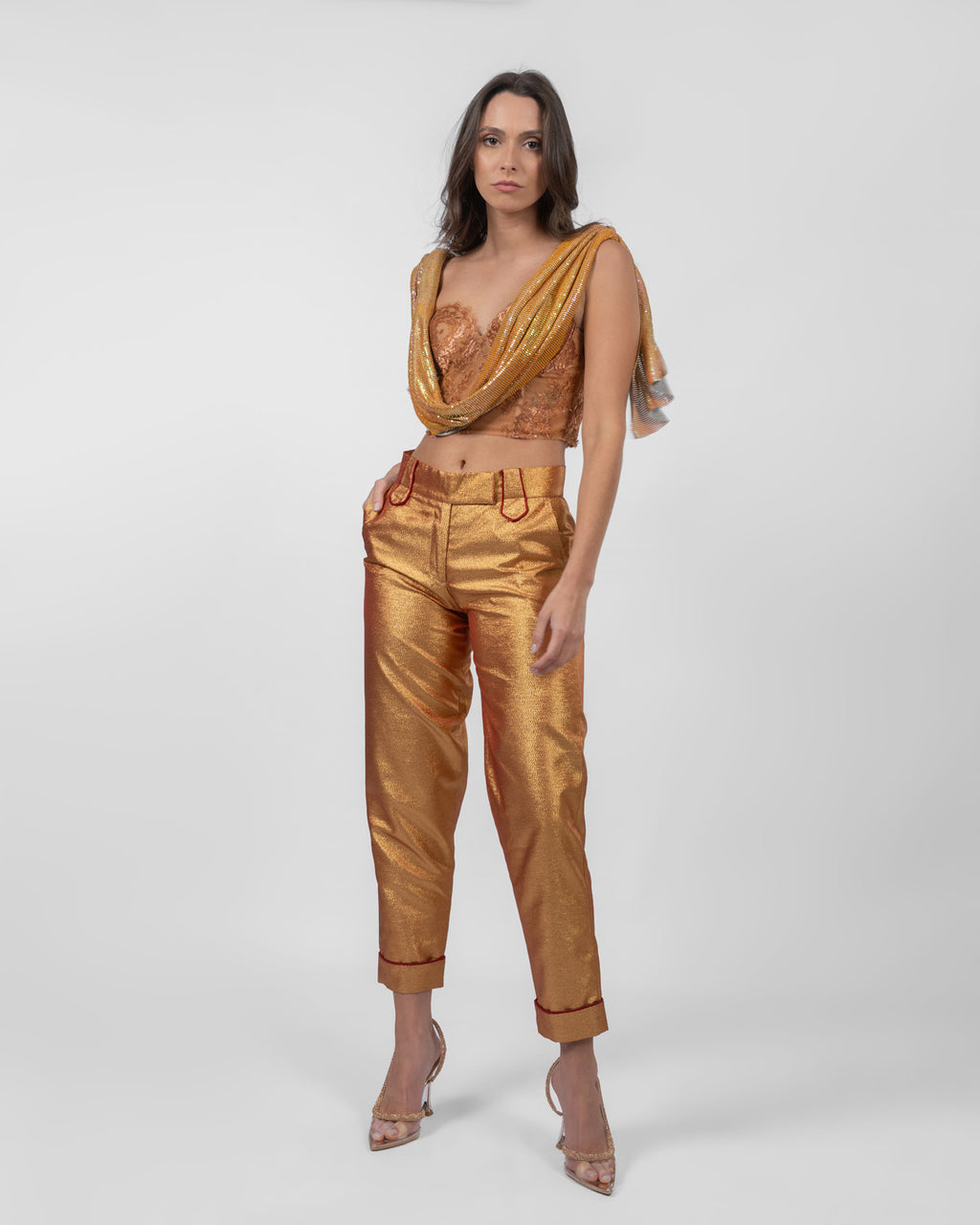 Rose Gold Trousers
