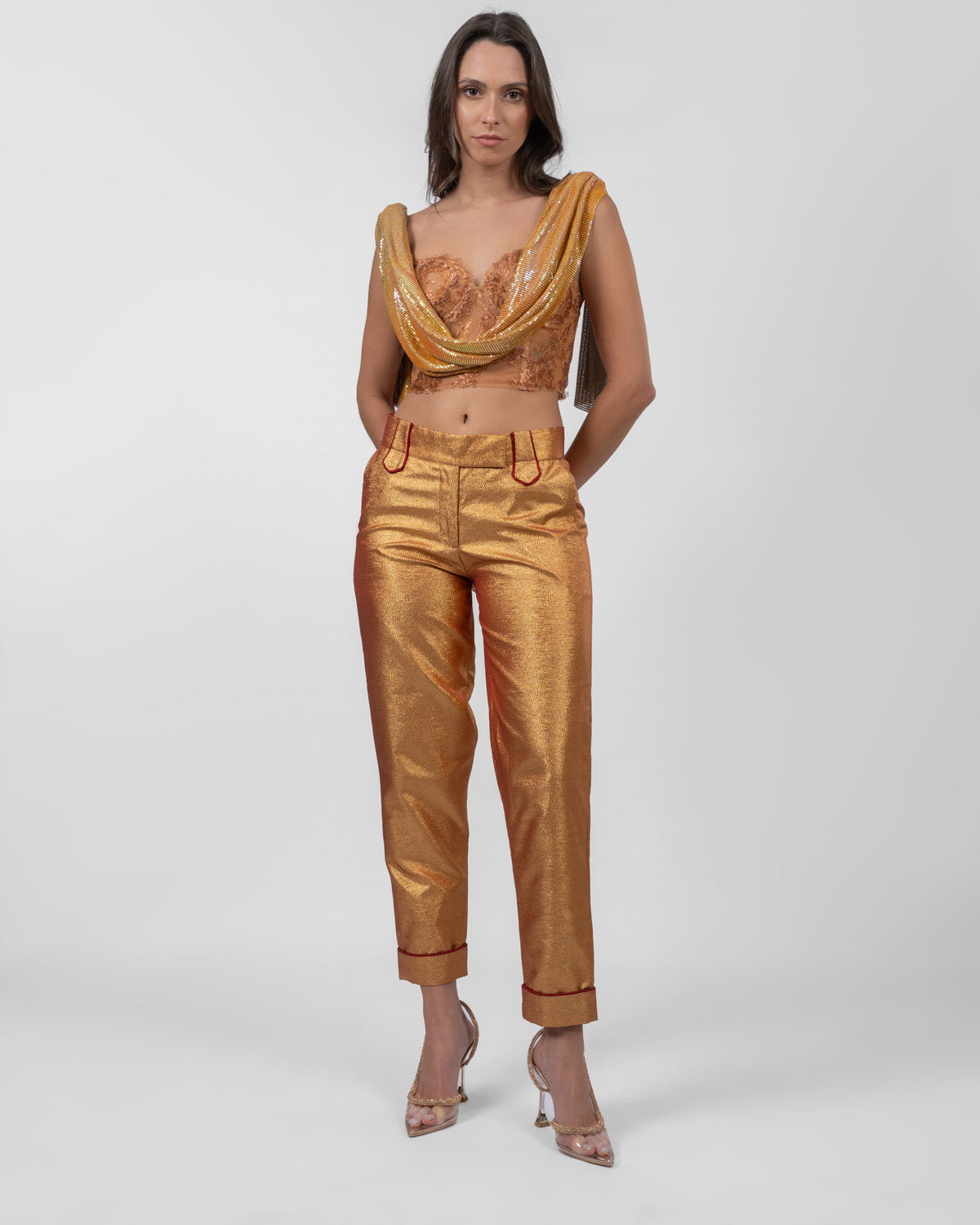 Rose Gold Trousers