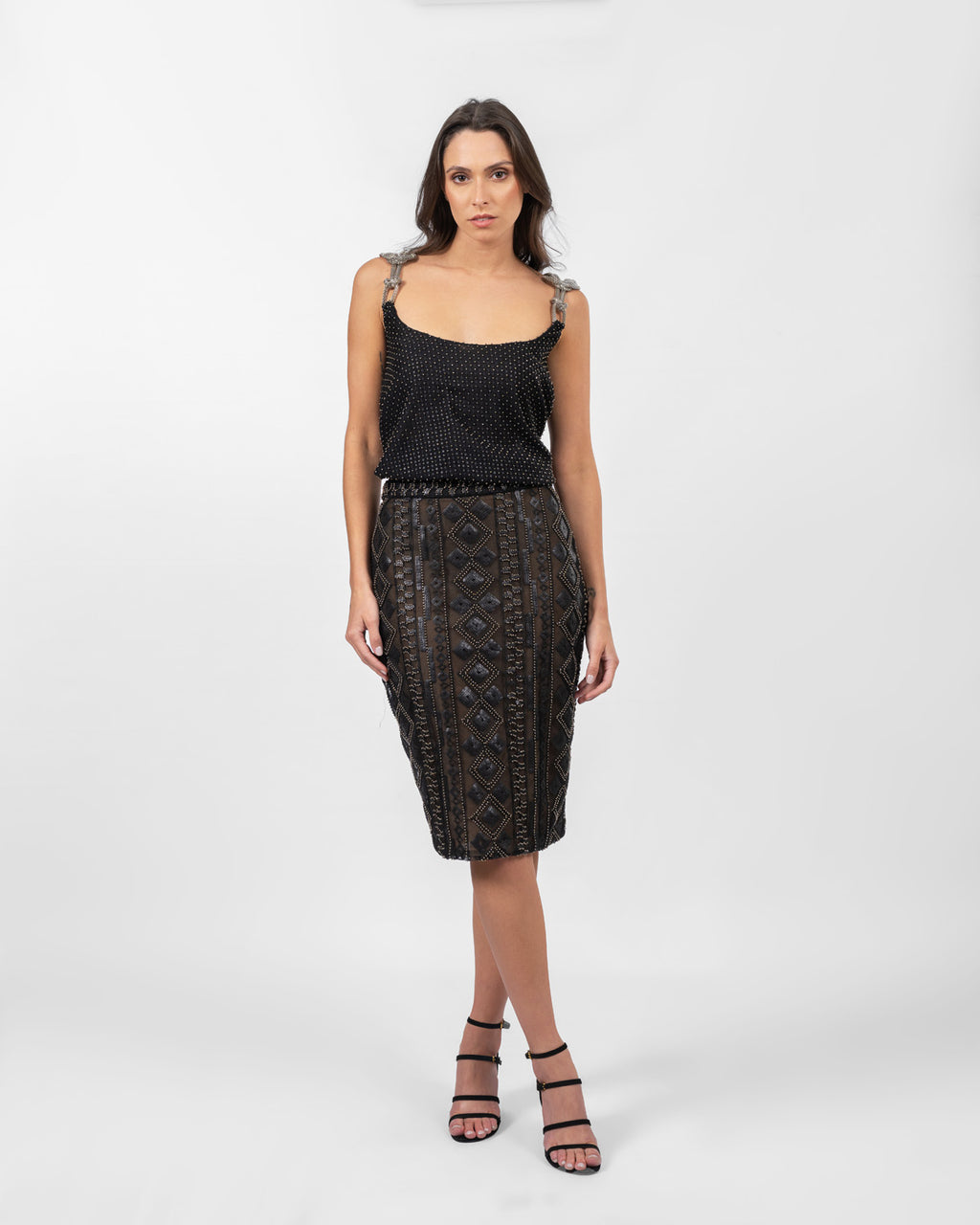 Divine Black Embroidery Set