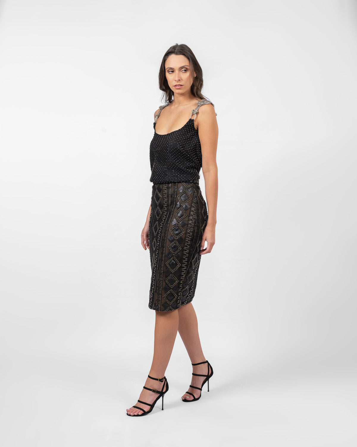 Divine Black Embroidery Set