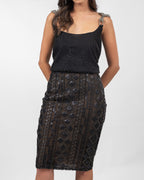 Divine Black Embroidery Set