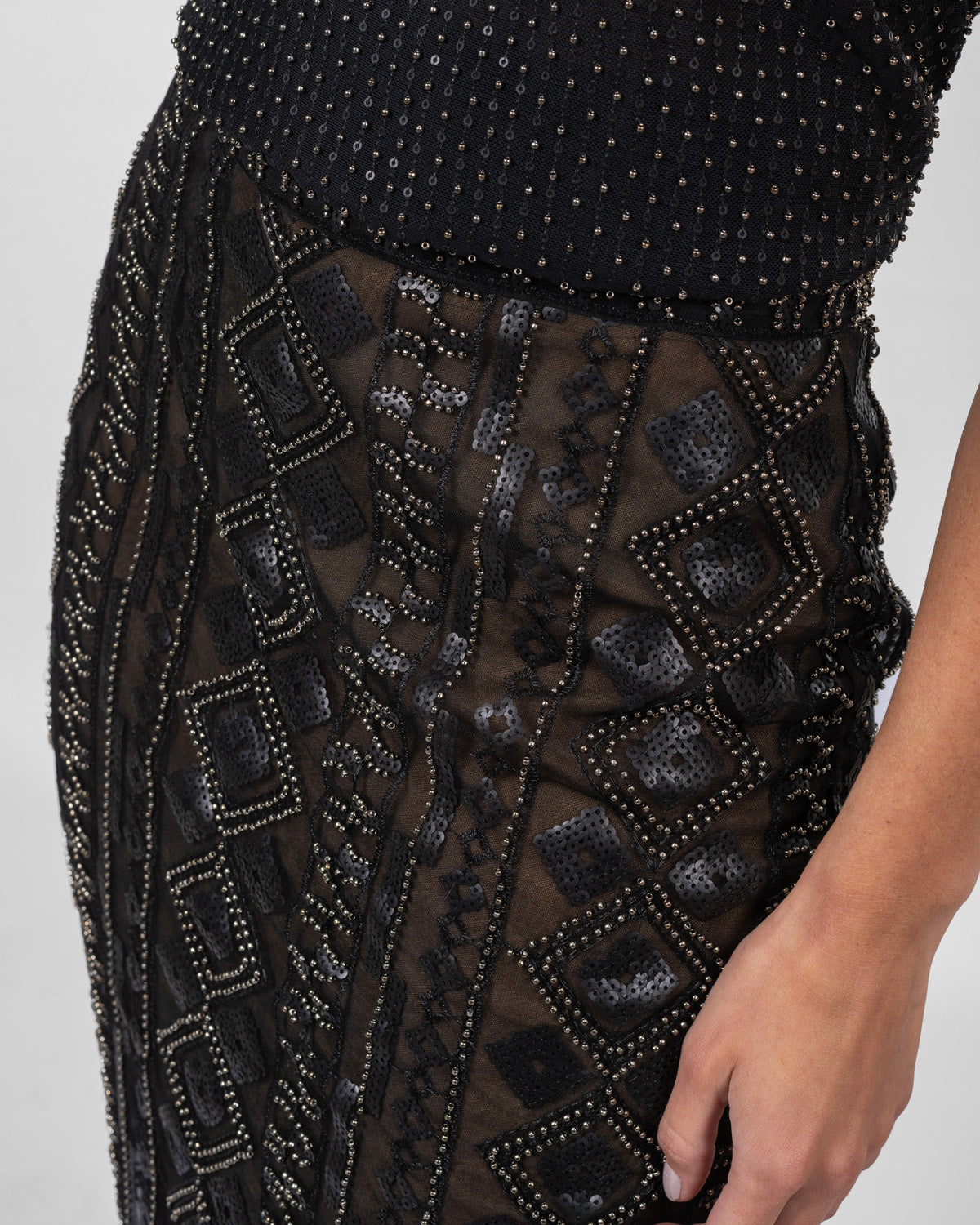 Divine Black Embroidery Set