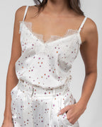 White Printed Camisole