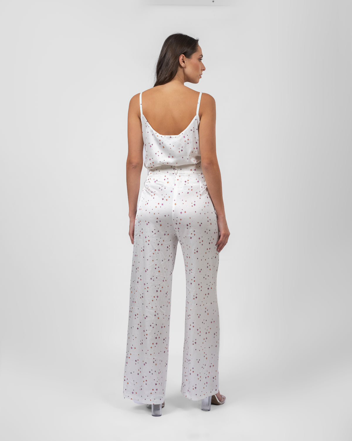 White Printed Camisole