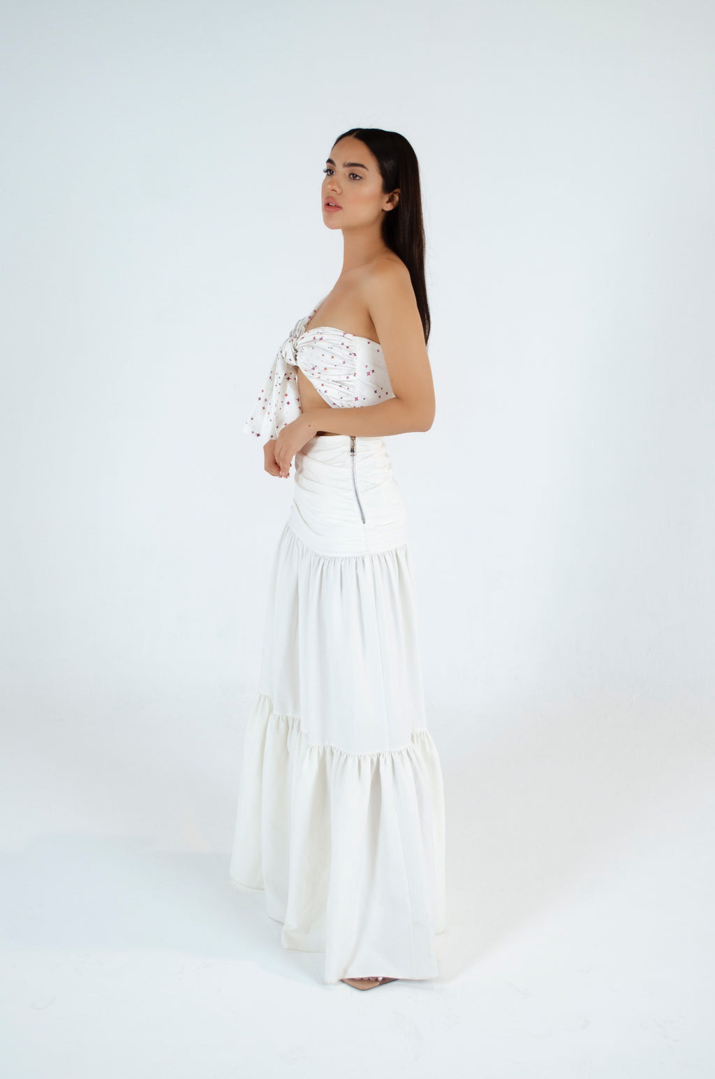 One-Shoulder Cropped Top