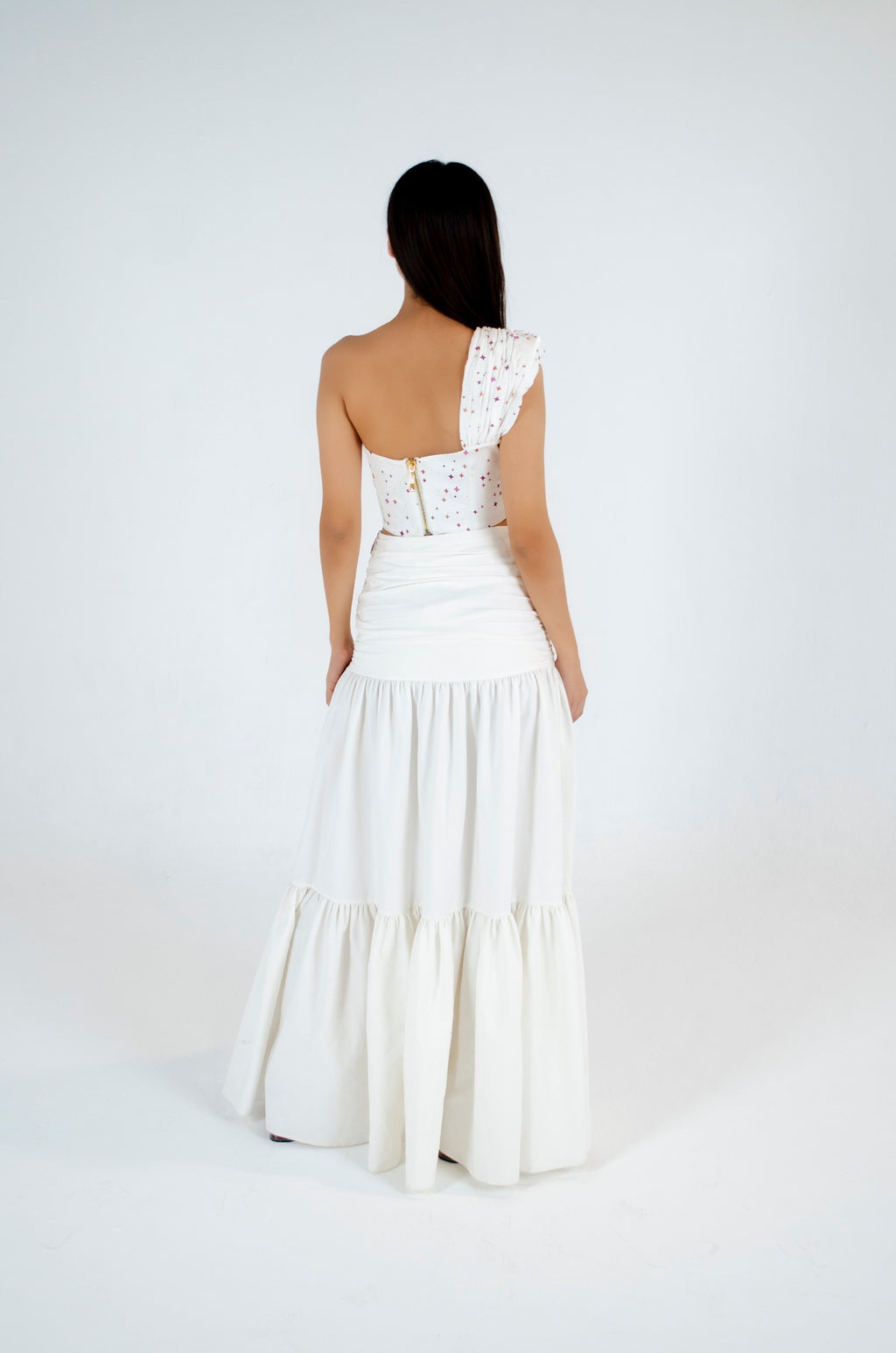 One-Shoulder Cropped Top